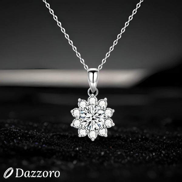 Radiant Glow Moissanite Pendant