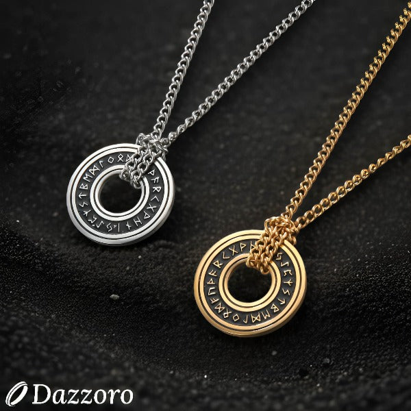 Mystical Rune Amulet Necklace – Dazzoro